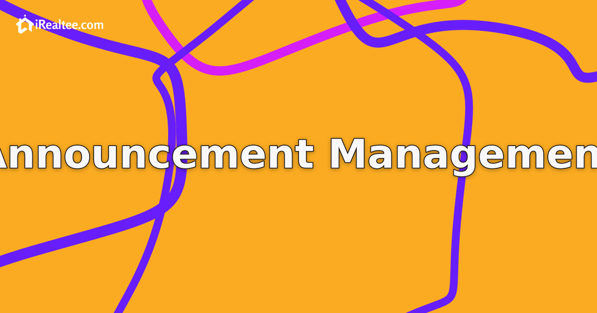 Real Estate Team Announcement Software for Philippine Brokerages