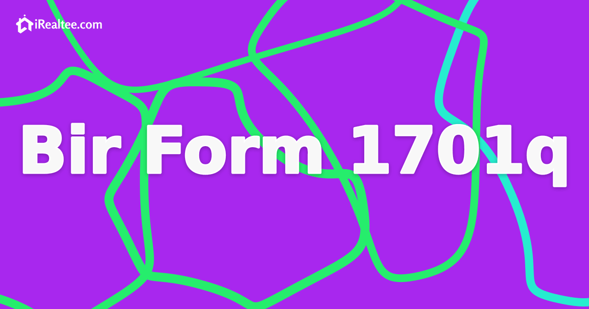 BIR Form 1701Q