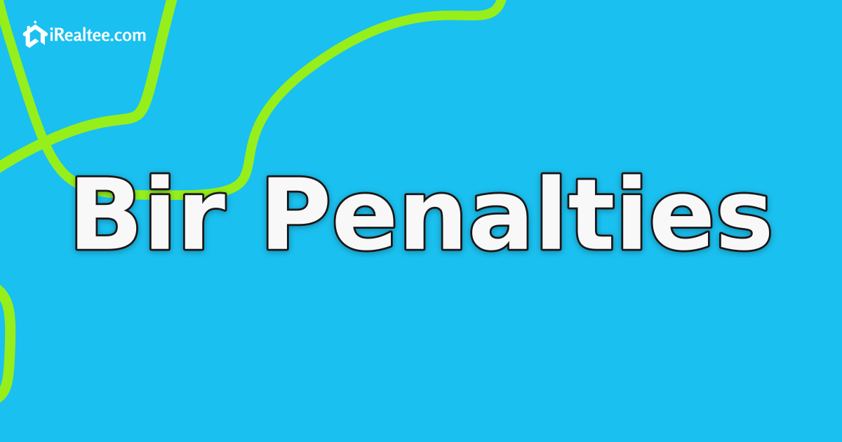 BIR Penalties