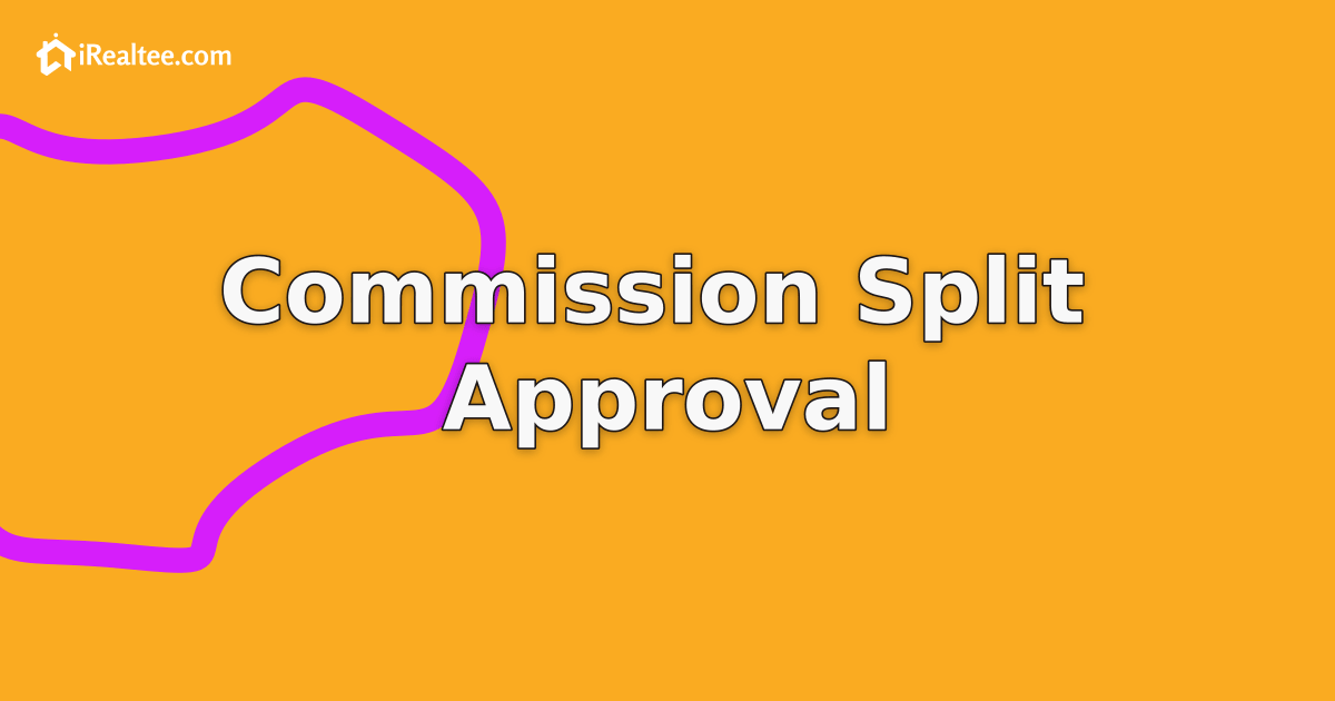 Commission Split Approval