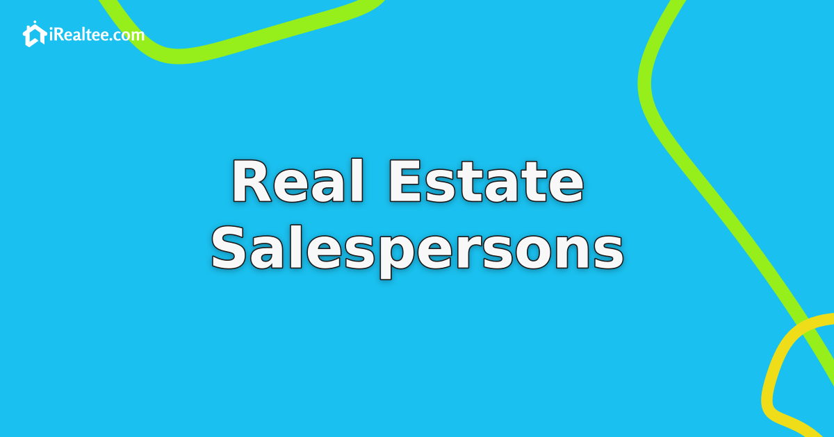 Real Estate Salesperson