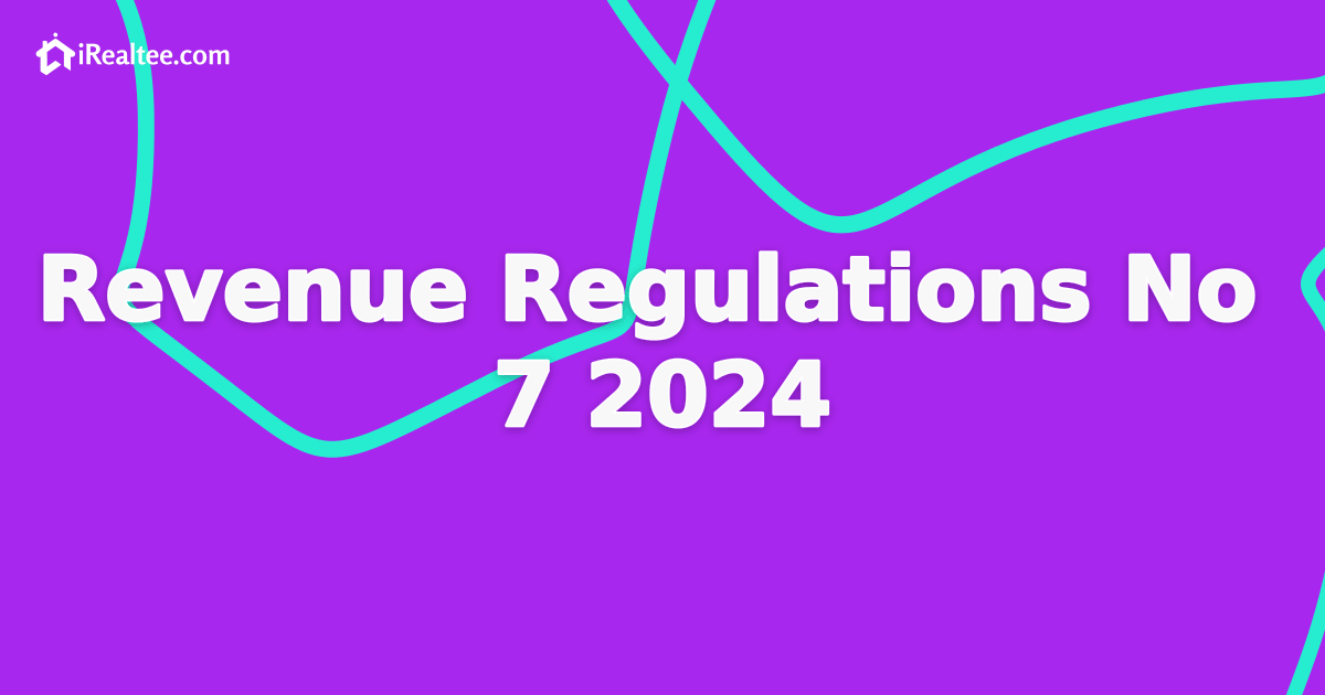 Revenue Regulations No. 7-2024