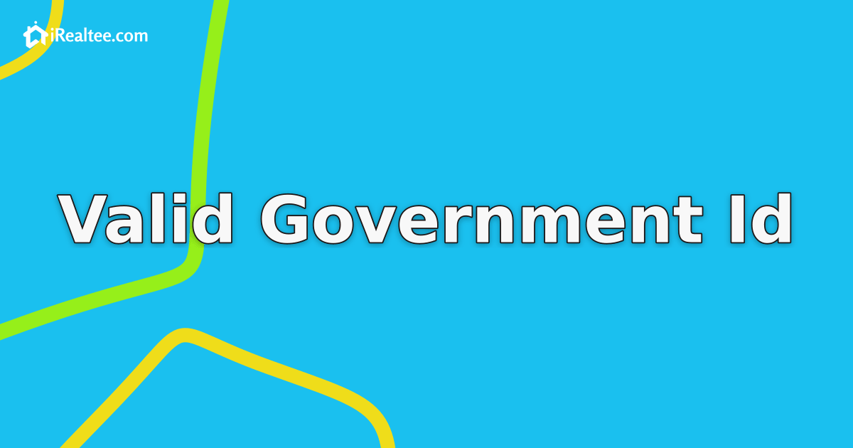 Valid Government ID